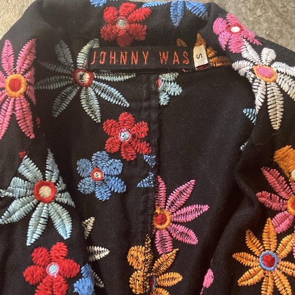 Johnny Was Embroidered Blazer Small S - Picture 3 of 6